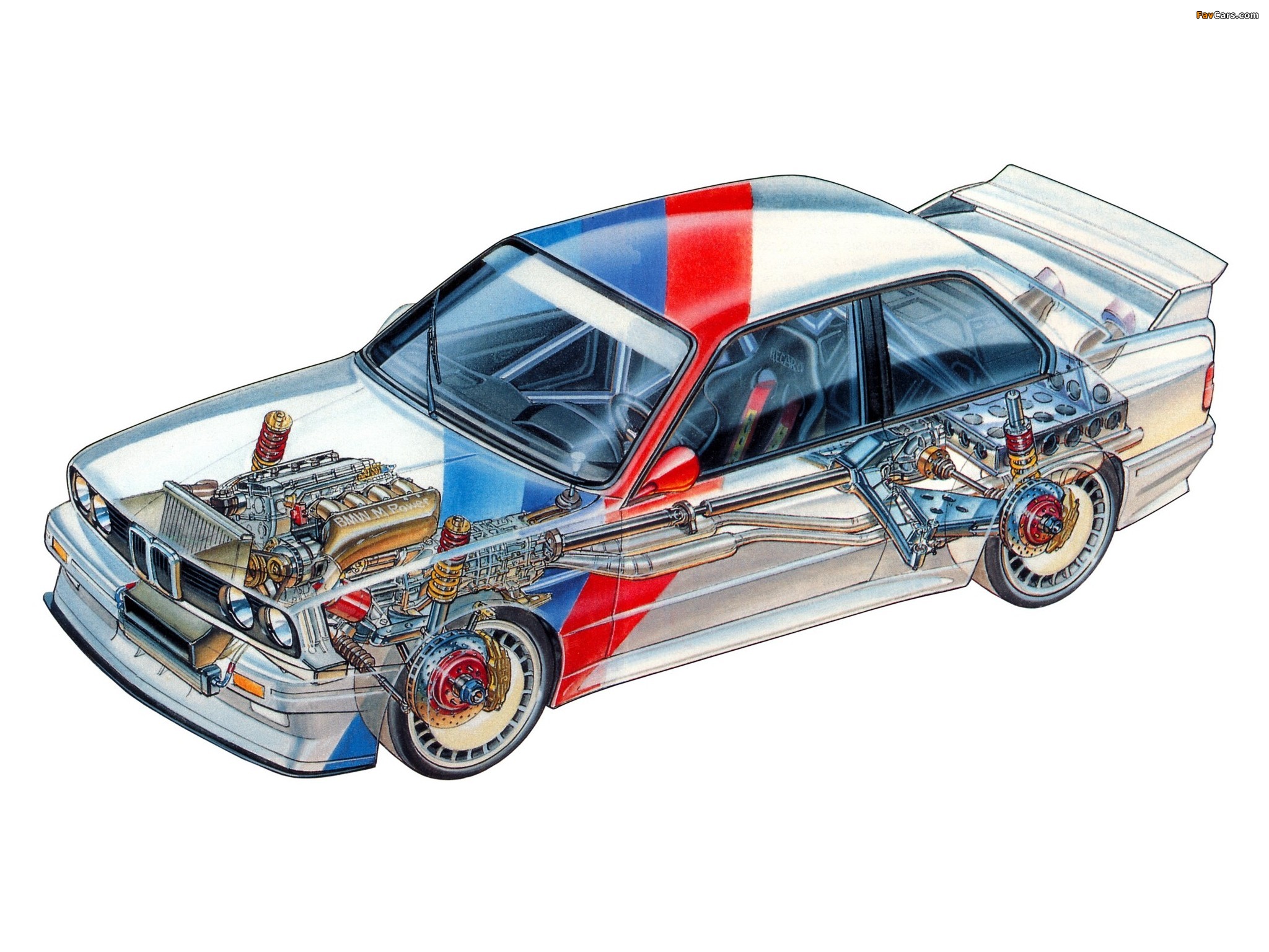 BMW M3 DTM (E30) 1987–92 wallpapers (2048 x 1536)