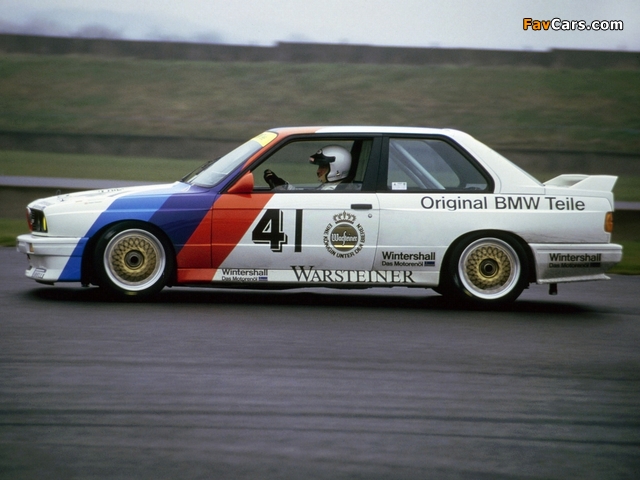 BMW M3 DTM (E30) 1987–92 wallpapers (640 x 480)