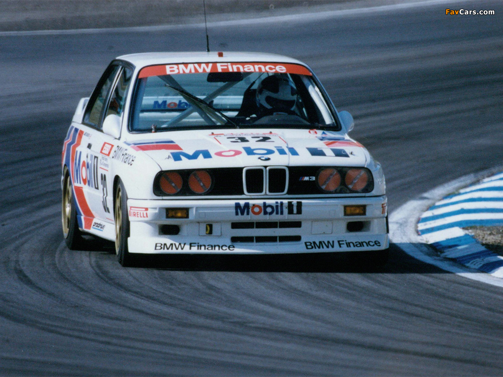 BMW M3 BTCC (E30) 1987–93 wallpapers (1024 x 768)