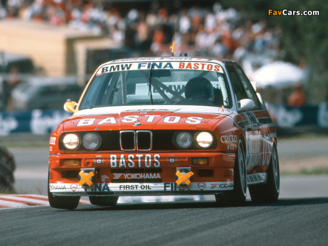 BMW M3 DTM (E30) 1987–92 wallpapers (640 x 480)