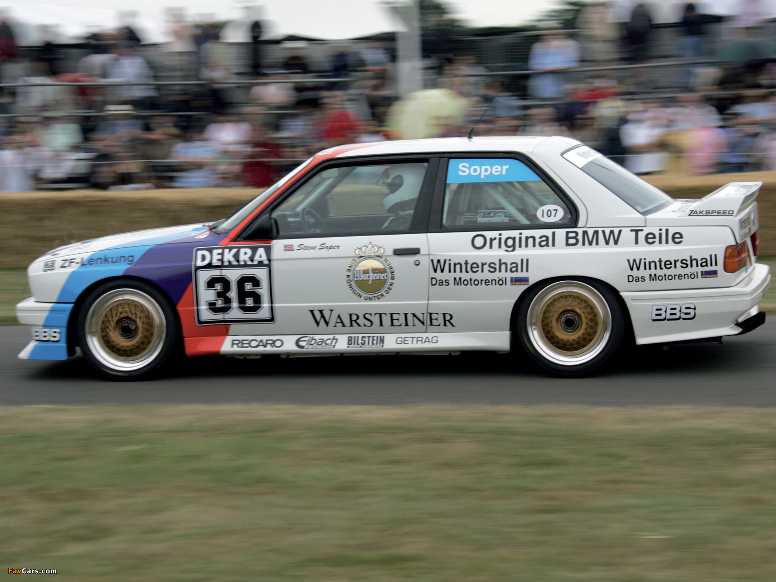 BMW M3 DTM (E30) 1987–92 wallpapers (1600 x 1200)