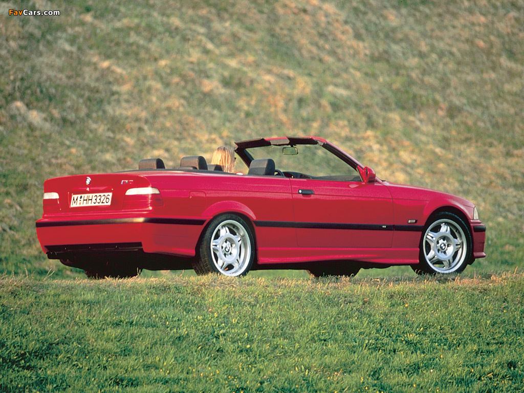 BMW M3 Cabrio (E36) 1994–99 images (1024 x 768)