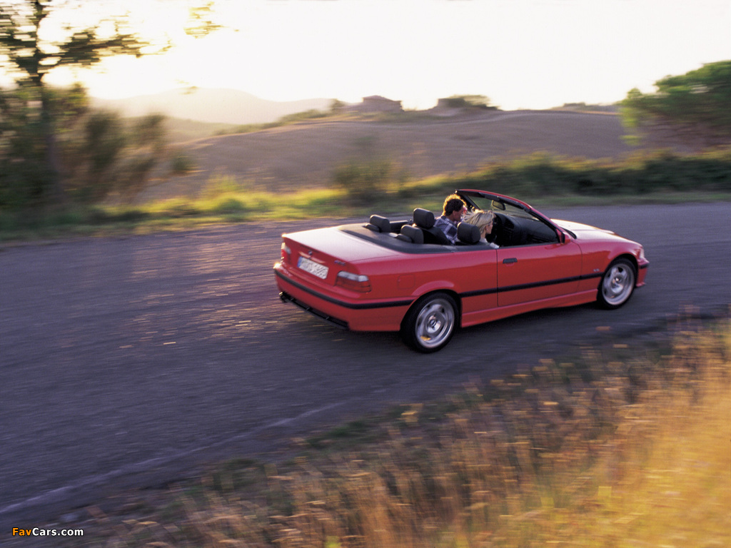 BMW M3 Cabrio (E36) 1994–99 pictures (1024 x 768)