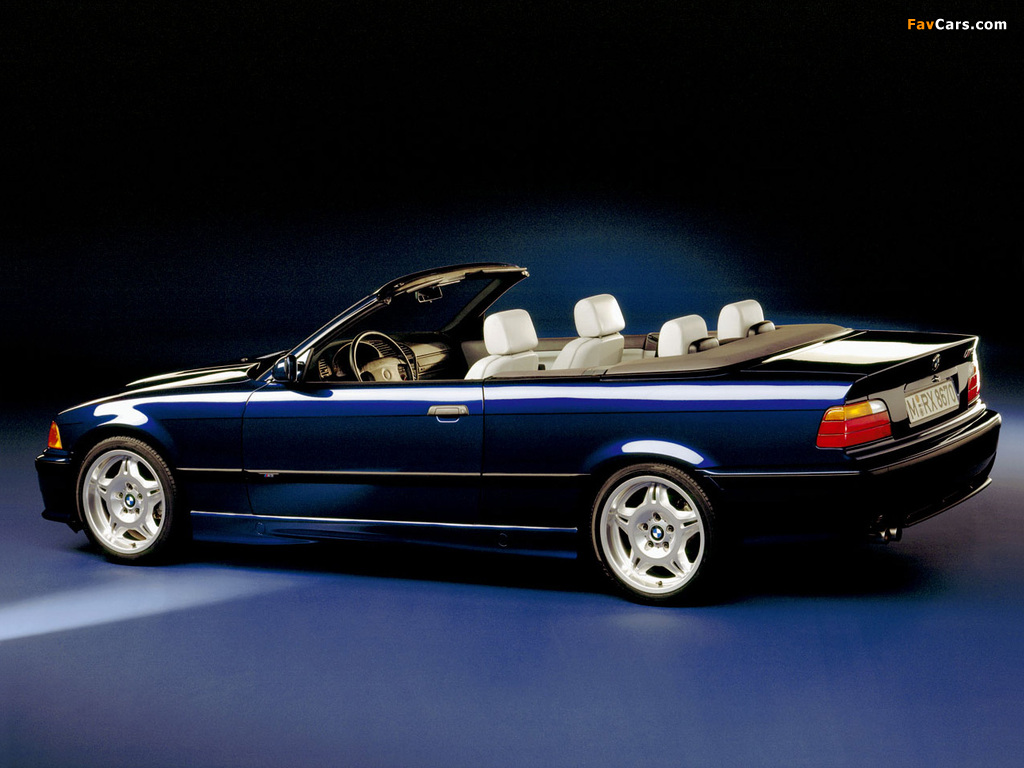 BMW M3 Cabrio (E36) 1994–99 pictures (1024 x 768)