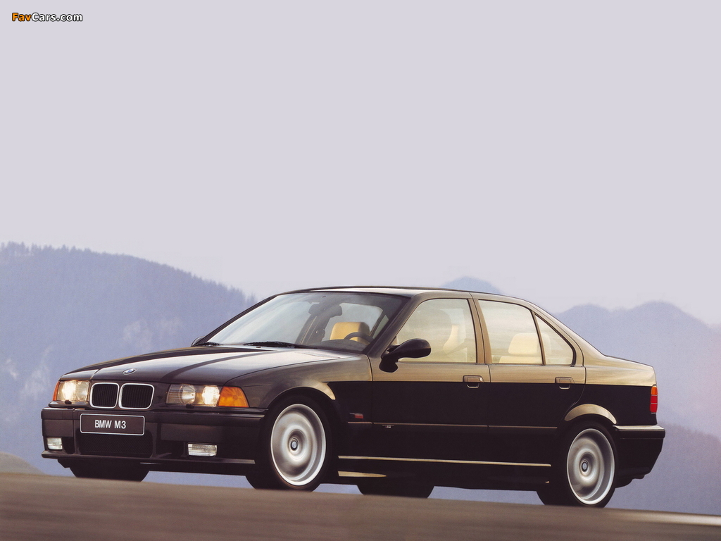 BMW M3 Sedan (E36) 1994–98 pictures (1024 x 768)