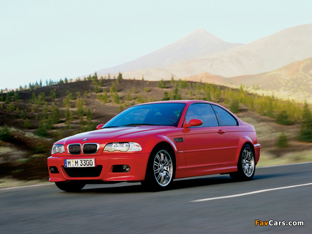 BMW M3 Coupe (E46) 2000–06 images (640 x 480)