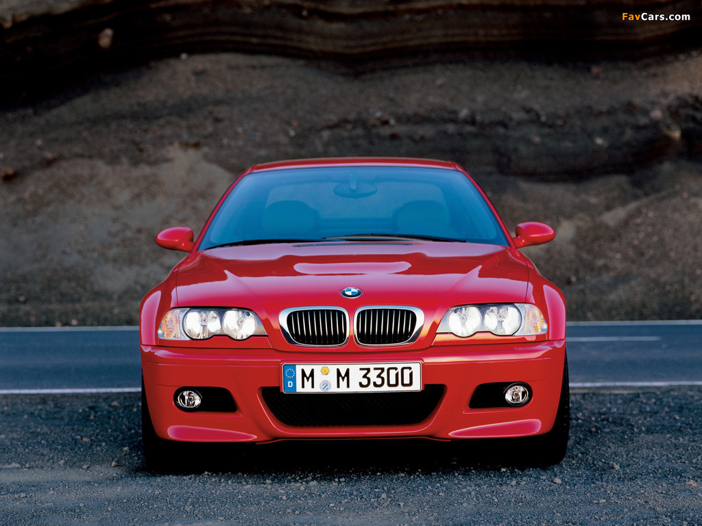 BMW M3 Coupe (E46) 2000–06 images (1024 x 768)