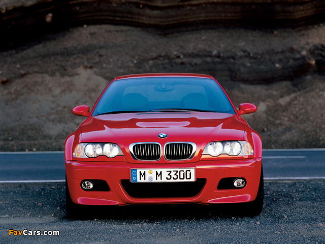 BMW M3 Coupe (E46) 2000–06 images (640 x 480)