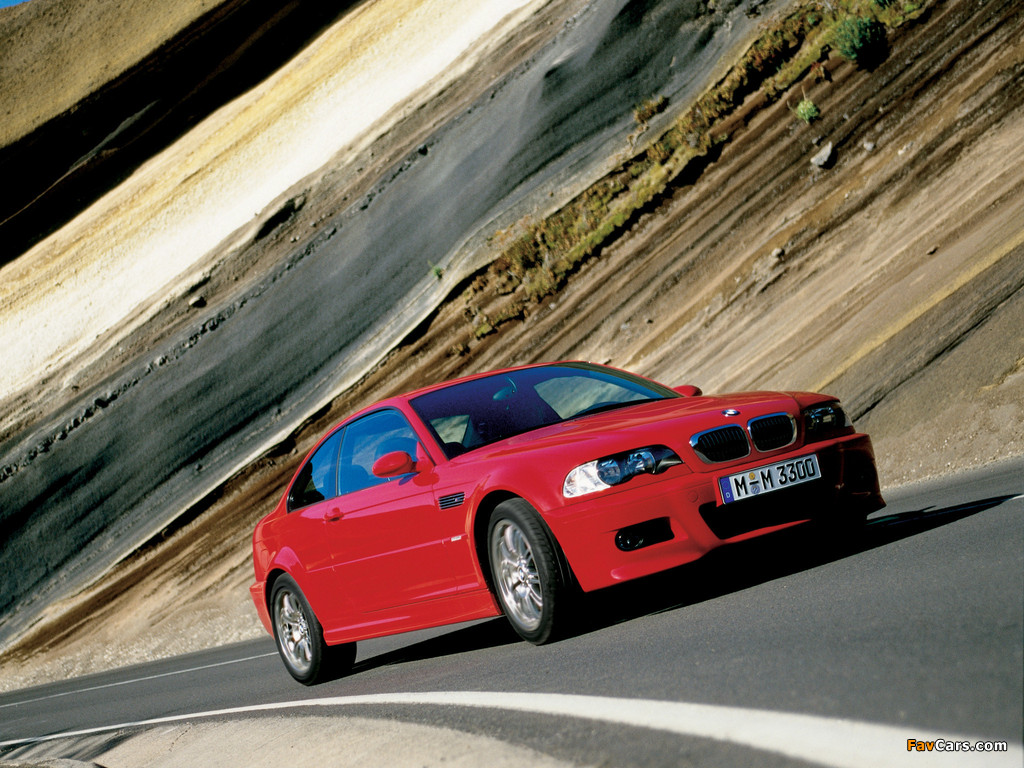 BMW M3 Coupe (E46) 2000–06 photos (1024 x 768)