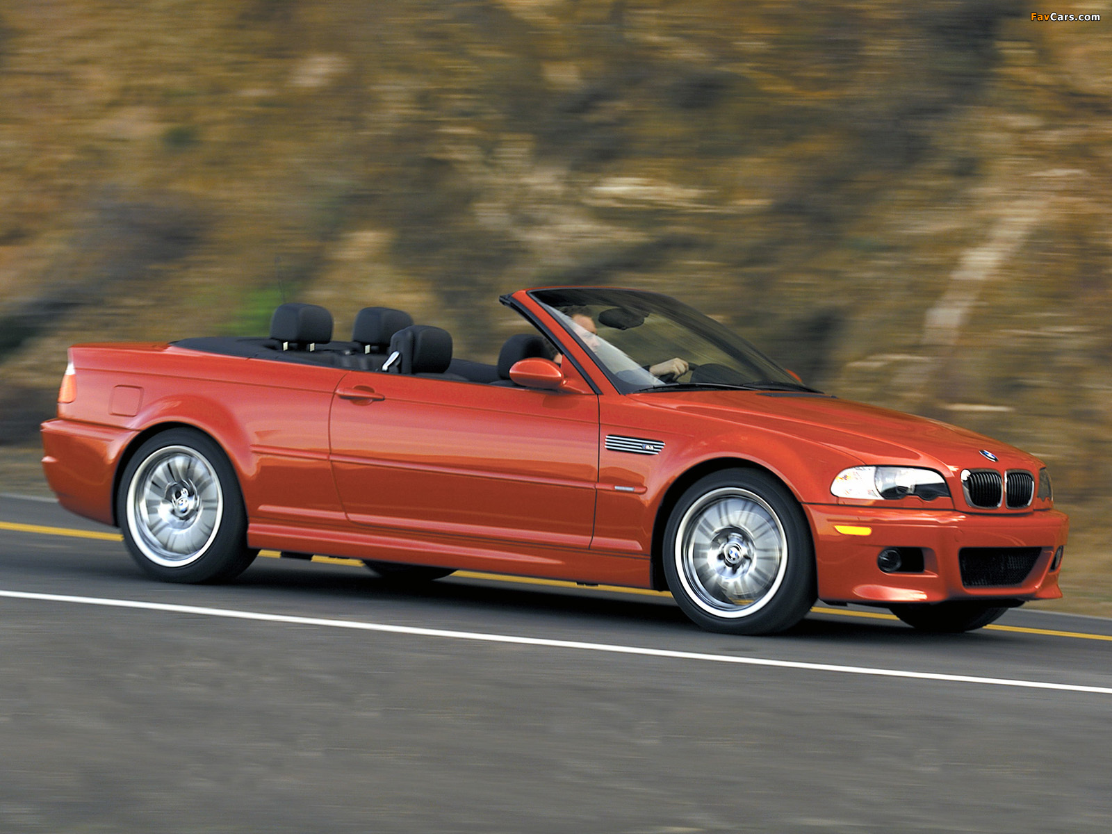 BMW M3 Cabrio US-spec (E46) 2001–06 images (1600 x 1200)