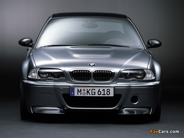 BMW M3 CSL Concept (E46) 2001 images (640 x 480)