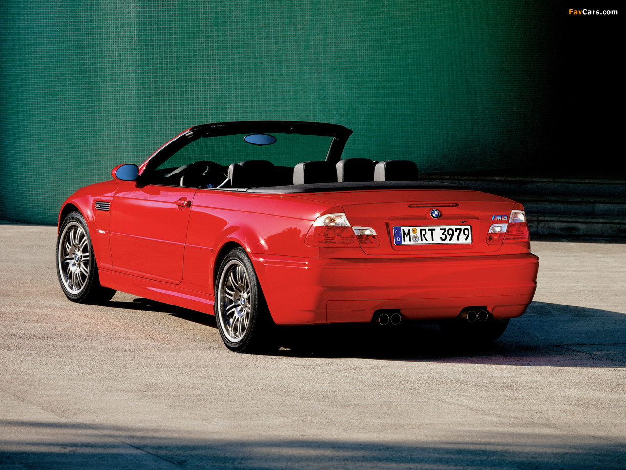 BMW M3 Cabrio (E46) 2001–06 photos (1280 x 960)