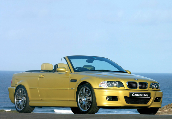 BMW M3 Cabrio ZA-spec (E46) 2001–06 pictures