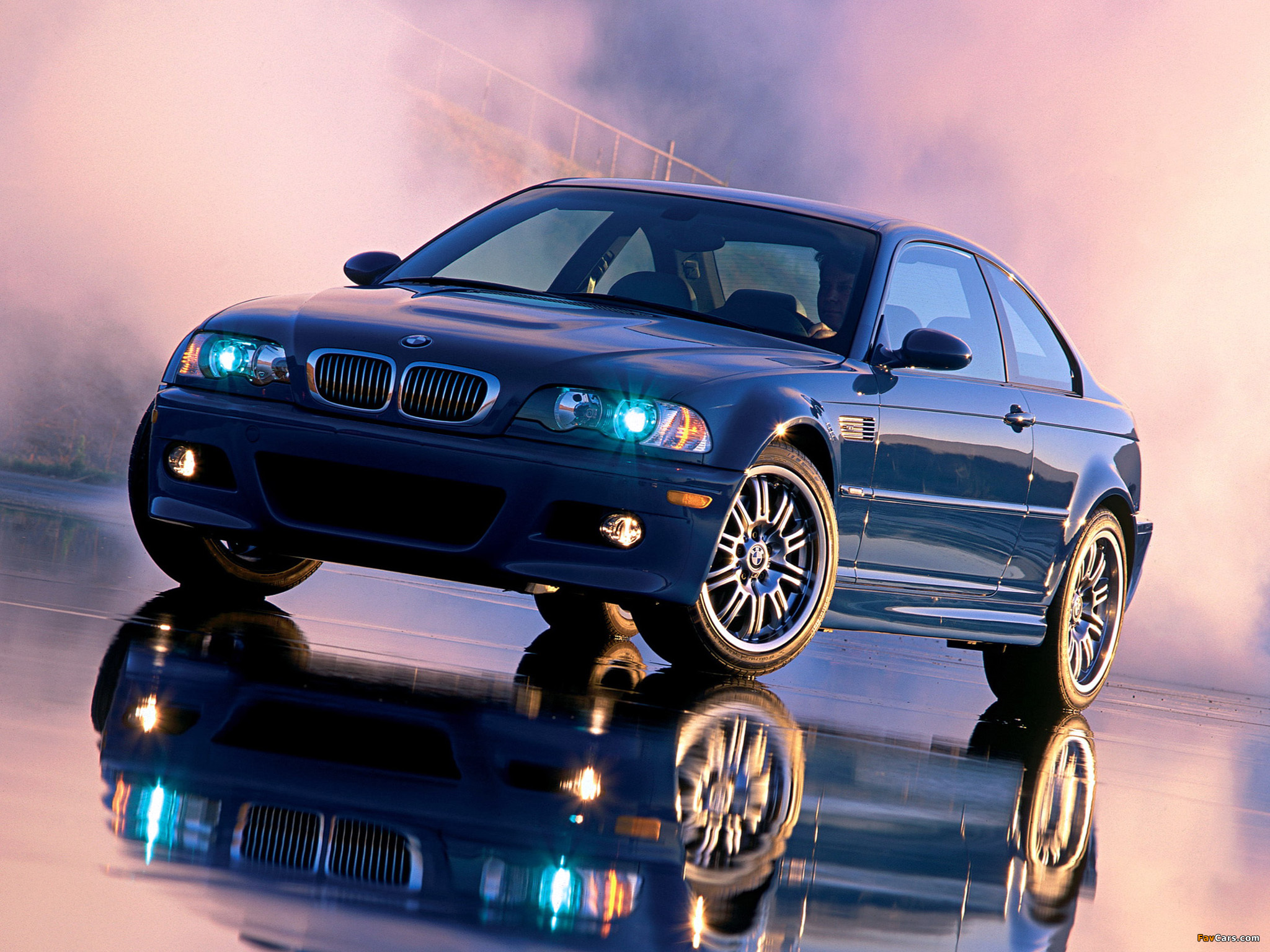 BMW M3 Coupe US-spec (E46) 2001–06 wallpapers (2048 x 1536)