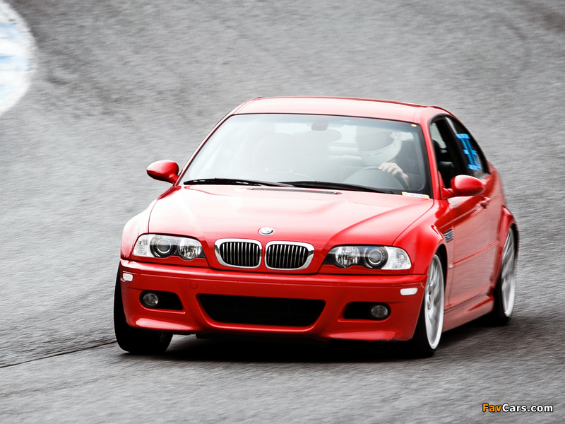 BMW M3 Coupe US-spec (E46) 2001–06 wallpapers (800 x 600)