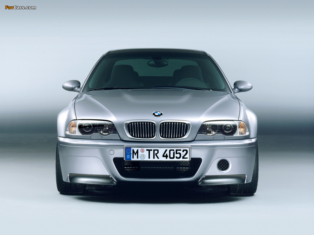 BMW M3 CSL Coupe (E46) 2003 images (1024 x 768)