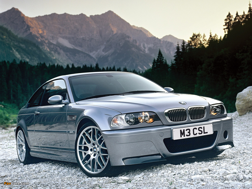 BMW M3 CSL Coupe (E46) 2003 photos (1024 x 768)