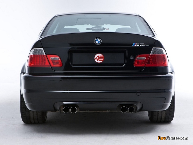 BMW M3 CSL Coupe UK-spec (E46) 2003 photos (640 x 480)