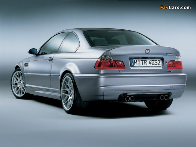 BMW M3 CSL Coupe (E46) 2003 pictures (640 x 480)