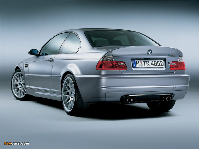 BMW M3 CSL Coupe (E46) 2003 pictures (800 x 600)