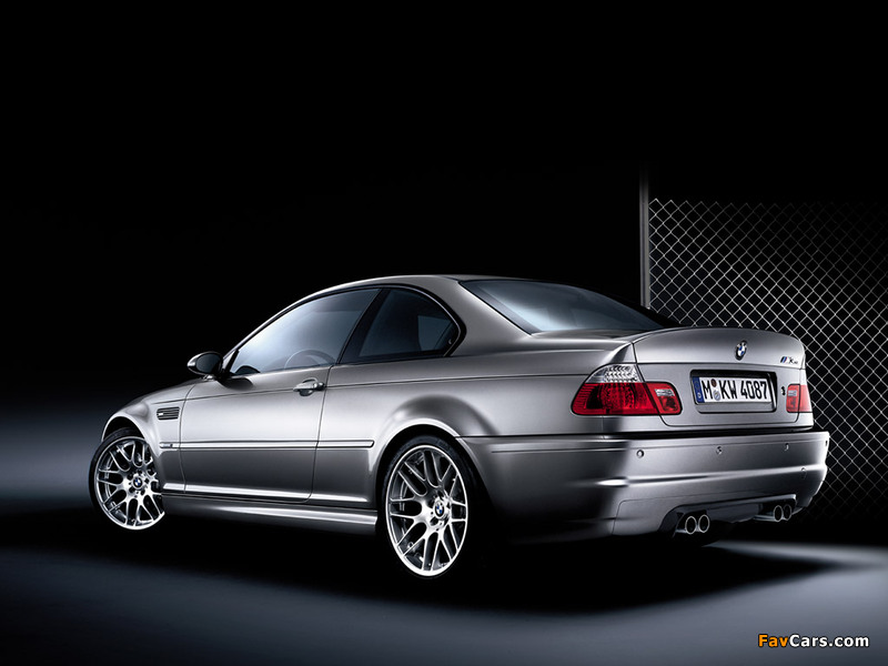 BMW M3 CSL Coupe (E46) 2003 wallpapers (800 x 600)