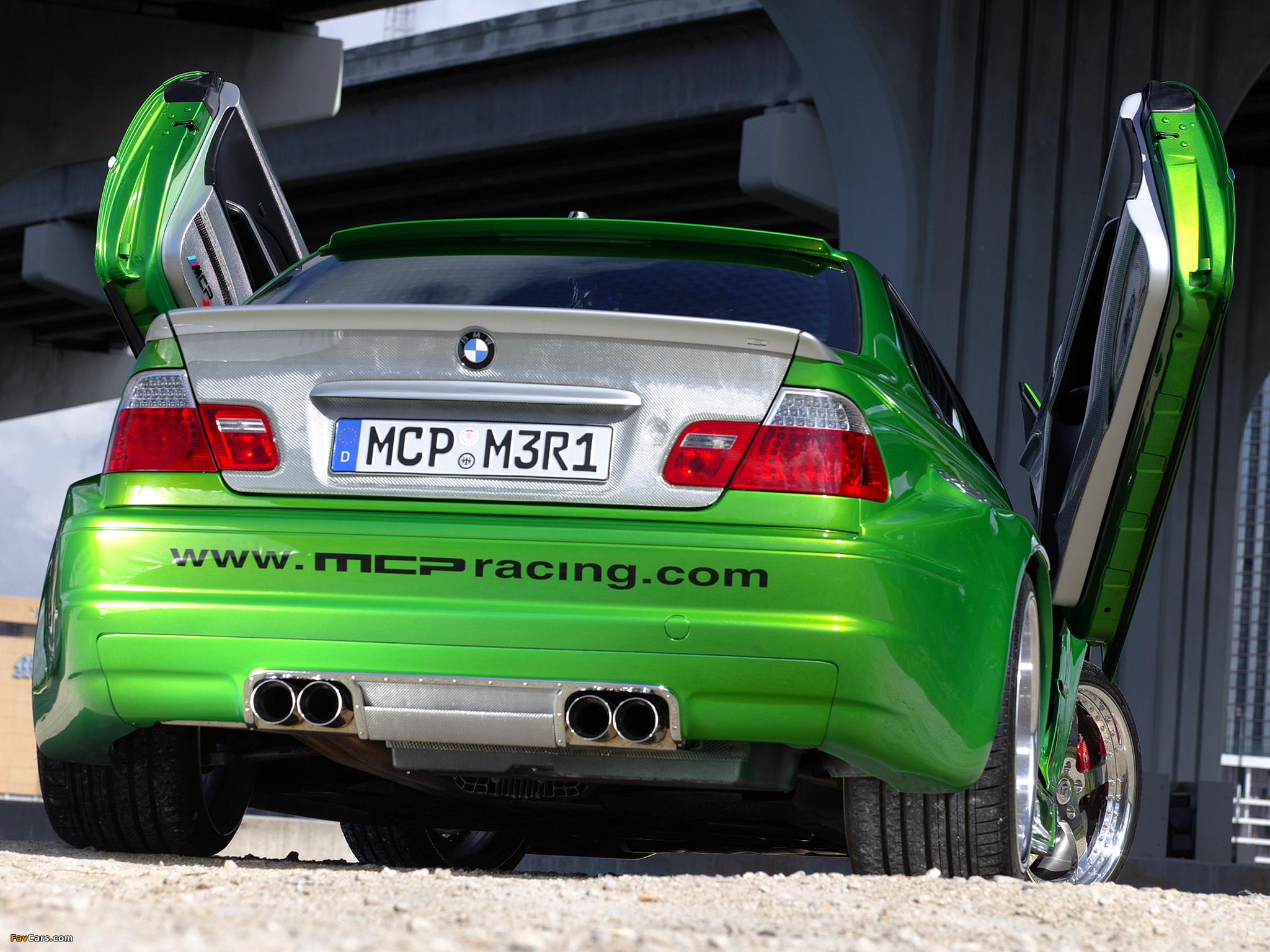 MCP Racing BMW M3 The Hulk (E46) 2005 pictures (2048 x 1536)