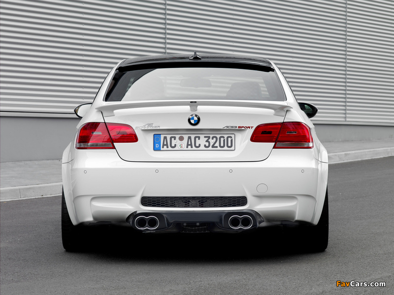 AC Schnitzer ACS3 Sport Coupe (E92) 2007–10 pictures (800 x 600)