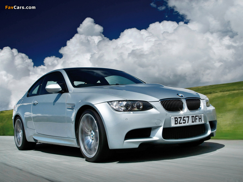 BMW M3 Coupe UK-spec (E92) 2007 pictures (800 x 600)