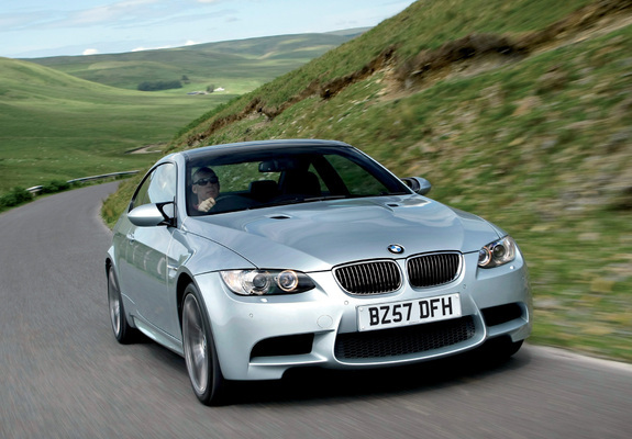 BMW M3 Coupe UK-spec (E92) 2007 wallpapers