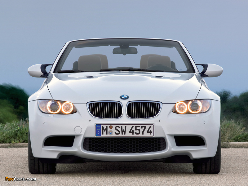 BMW M3 Cabrio (E93) 2008 photos (800 x 600)