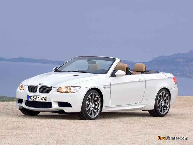 BMW M3 Cabrio (E93) 2008 photos (640 x 480)