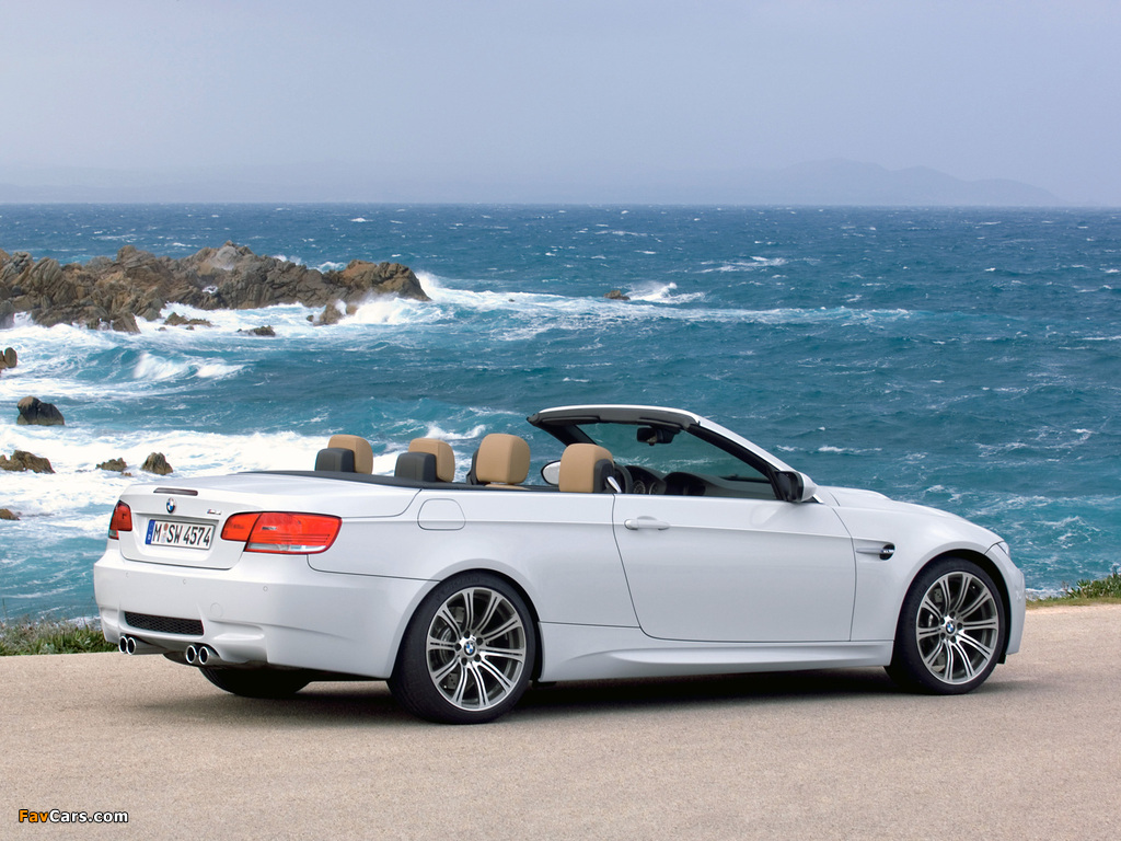 BMW M3 Cabrio (E93) 2008 pictures (1024 x 768)