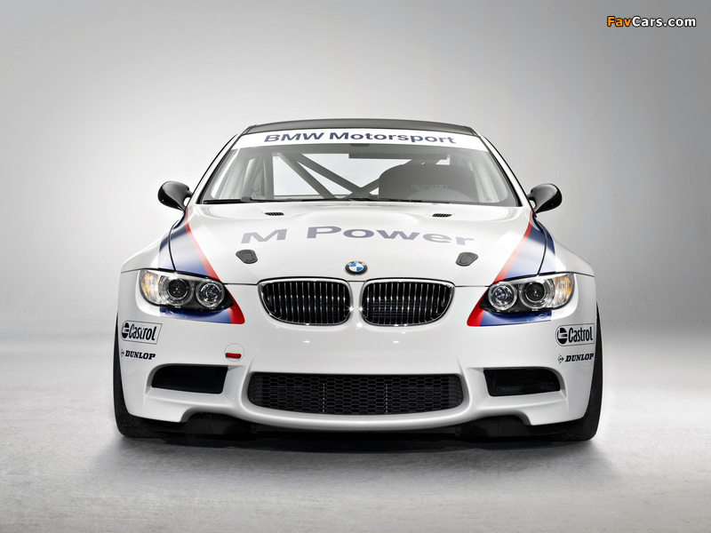 BMW M3 GT4 Customer Sports Car (E92) 2009 images (800 x 600)