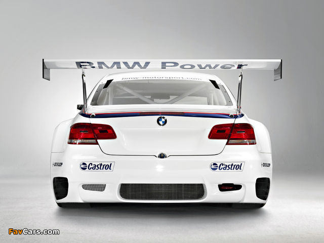 BMW M3 GT2 Race Car (E92) 2009–12 images (640 x 480)