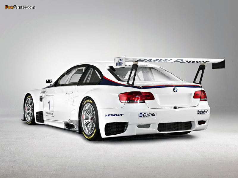 BMW M3 GT2 Race Car (E92) 2009–12 images (800 x 600)