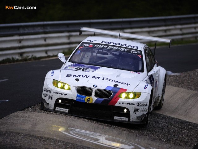 BMW M3 GT2 Race Car (E92) 2009–12 photos (640 x 480)