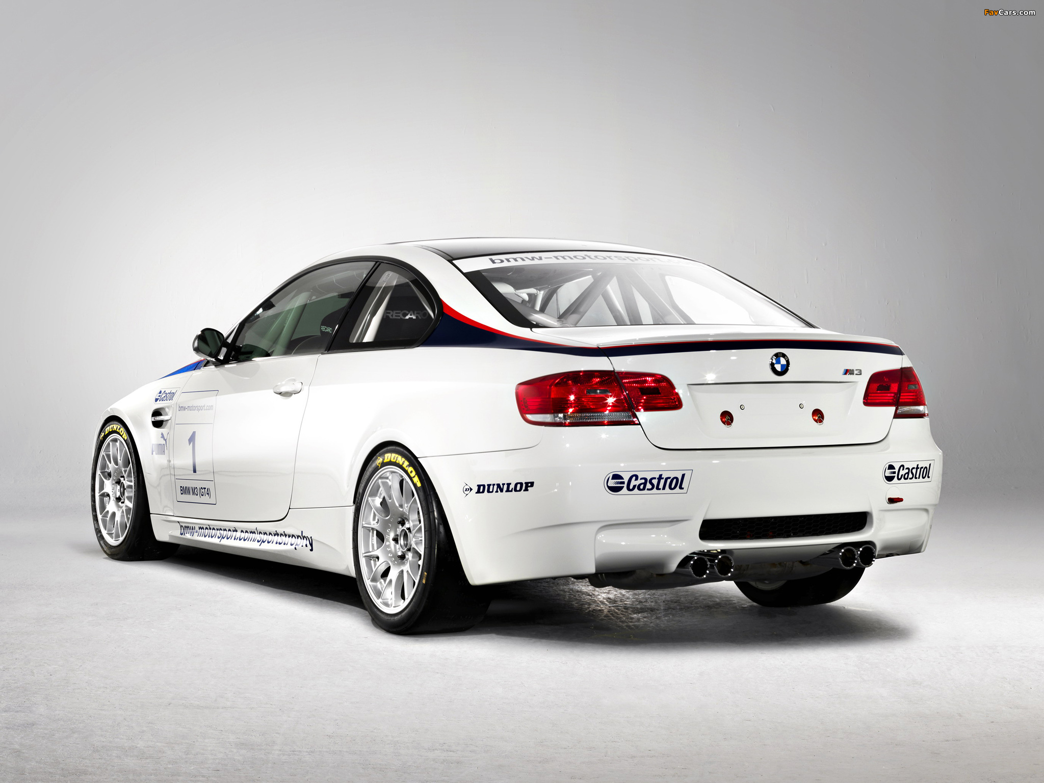 BMW M3 GT4 Customer Sports Car (E92) 2009 pictures (2048 x 1536)
