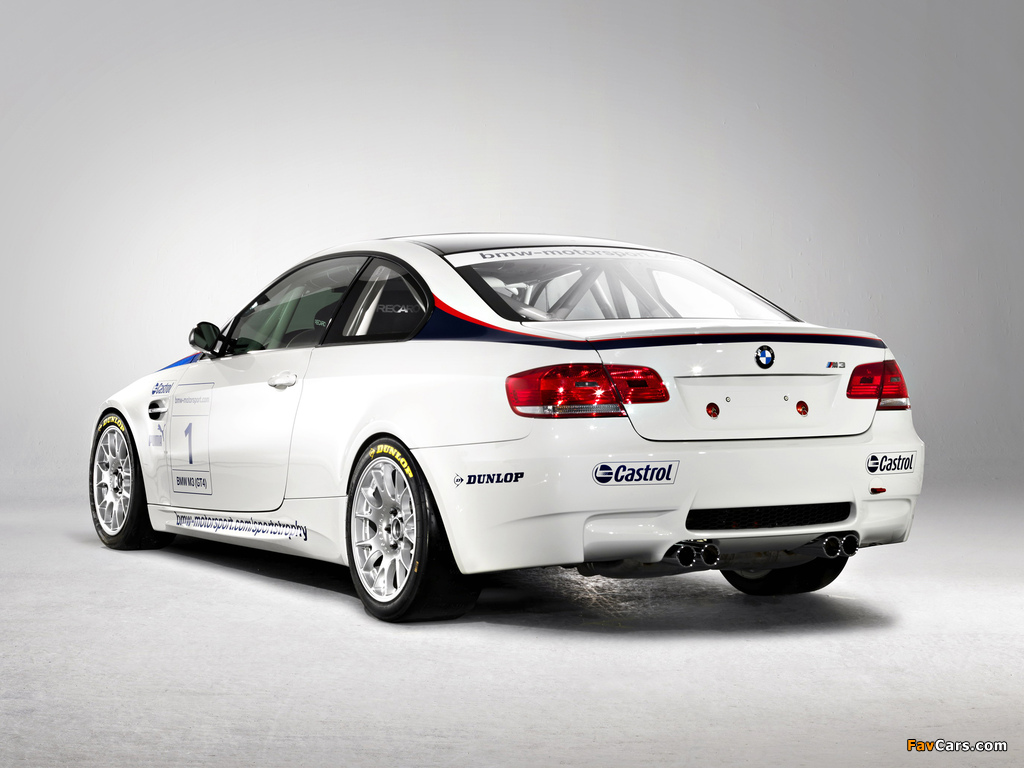 BMW M3 GT4 Customer Sports Car (E92) 2009 pictures (1024 x 768)