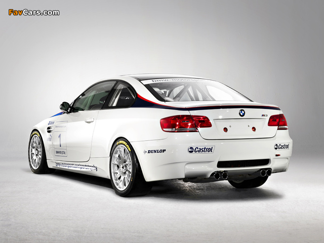 BMW M3 GT4 Customer Sports Car (E92) 2009 pictures (640 x 480)