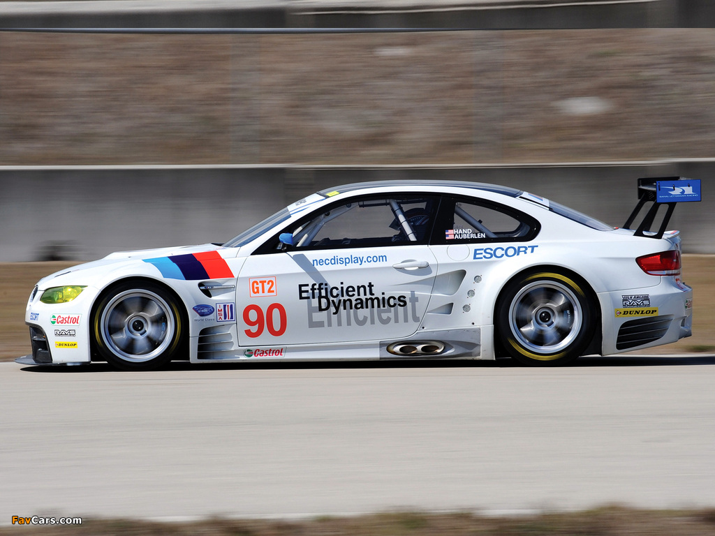 BMW M3 GT2 Race Car (E92) 2009–12 pictures (1024 x 768)