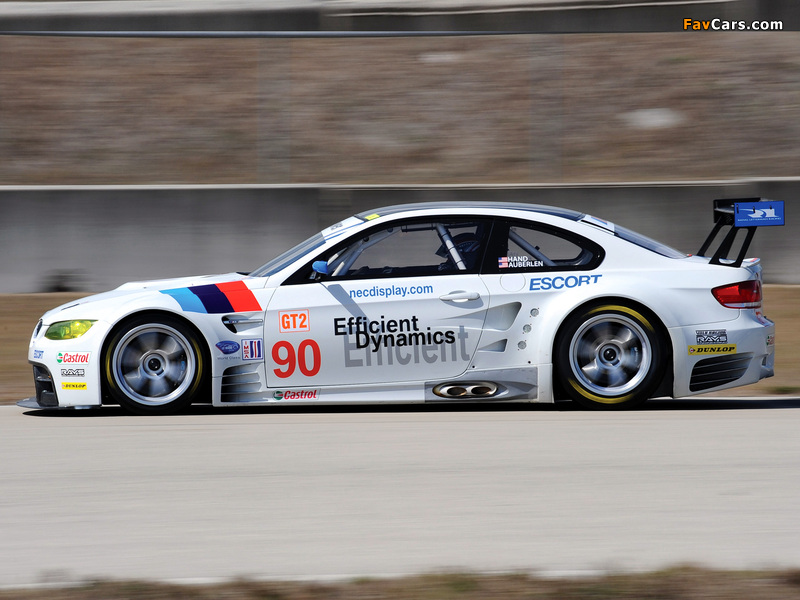 BMW M3 GT2 Race Car (E92) 2009–12 pictures (800 x 600)