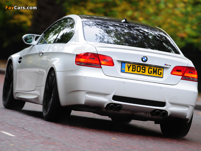 BMW M3 Edition UK-spec (E92) 2009 pictures (640 x 480)