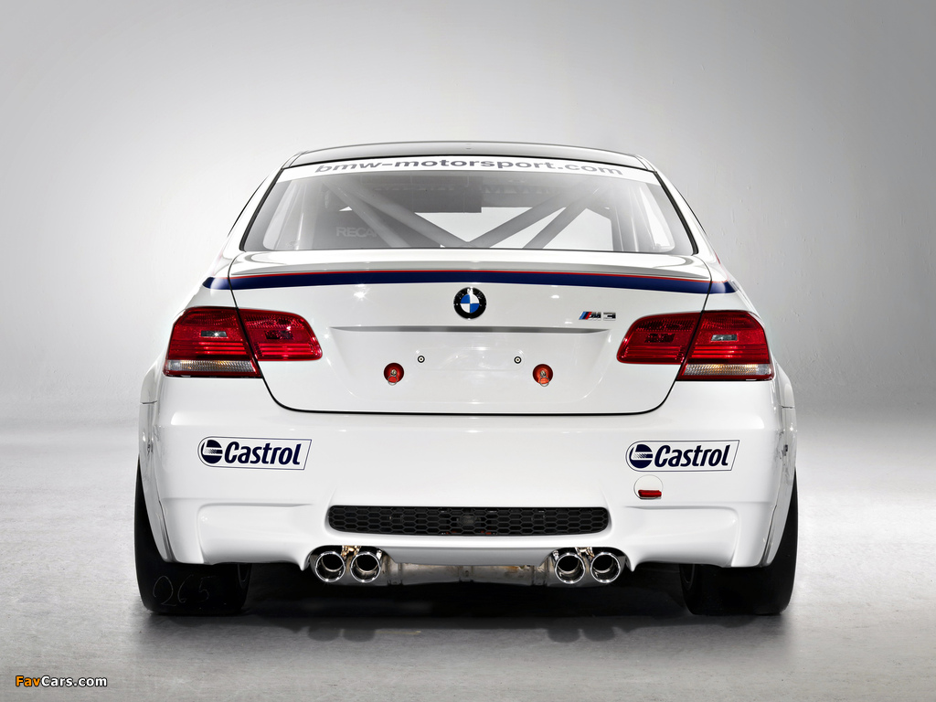 BMW M3 GT4 Customer Sports Car (E92) 2009 wallpapers (1024 x 768)