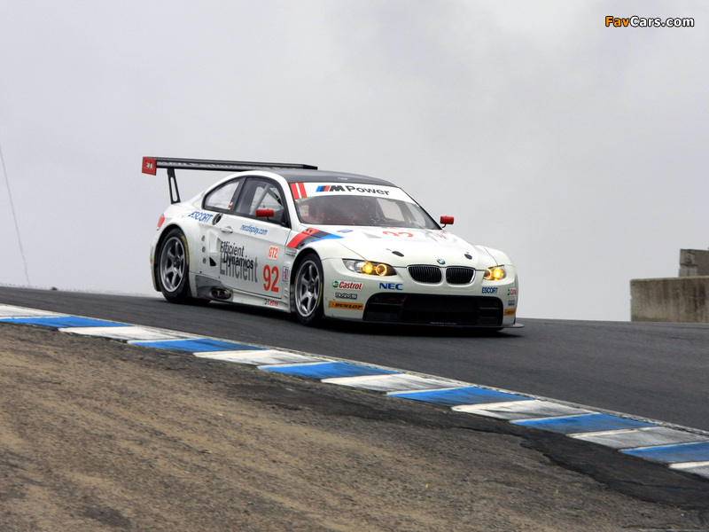 BMW M3 GT2 Race Car (E92) 2009–12 wallpapers (800 x 600)