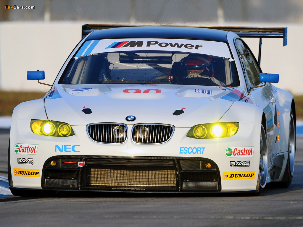 BMW M3 GT2 Race Car (E92) 2009–12 wallpapers (1024 x 768)