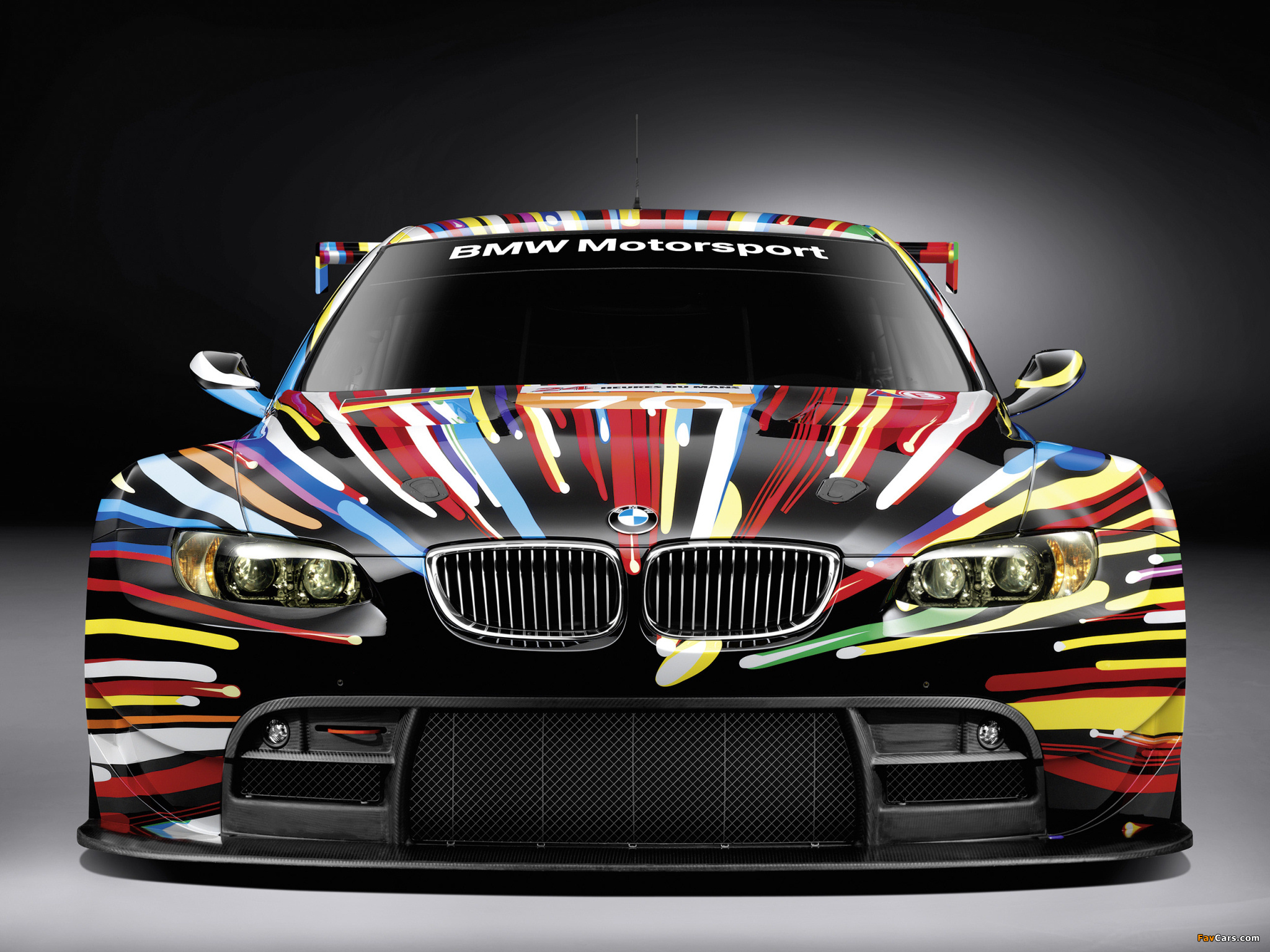 BMW M3 GT2 Art Car by Jeff Koons 2010 photos (2048 x 1536)