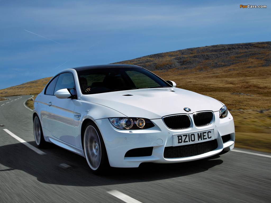 BMW M3 Coupe Competition Package UK-spec (E92) 2010 pictures (1024 x 768)