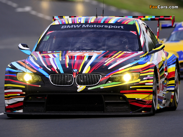 BMW M3 GT2 Art Car by Jeff Koons 2010 pictures (640 x 480)