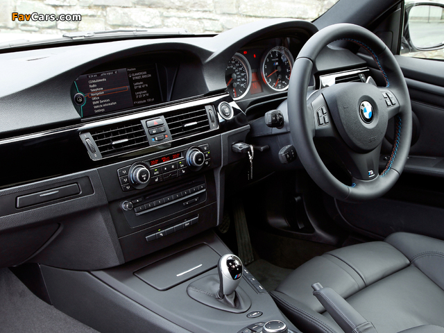 BMW M3 Coupe Competition Package UK-spec (E92) 2010 pictures (640 x 480)
