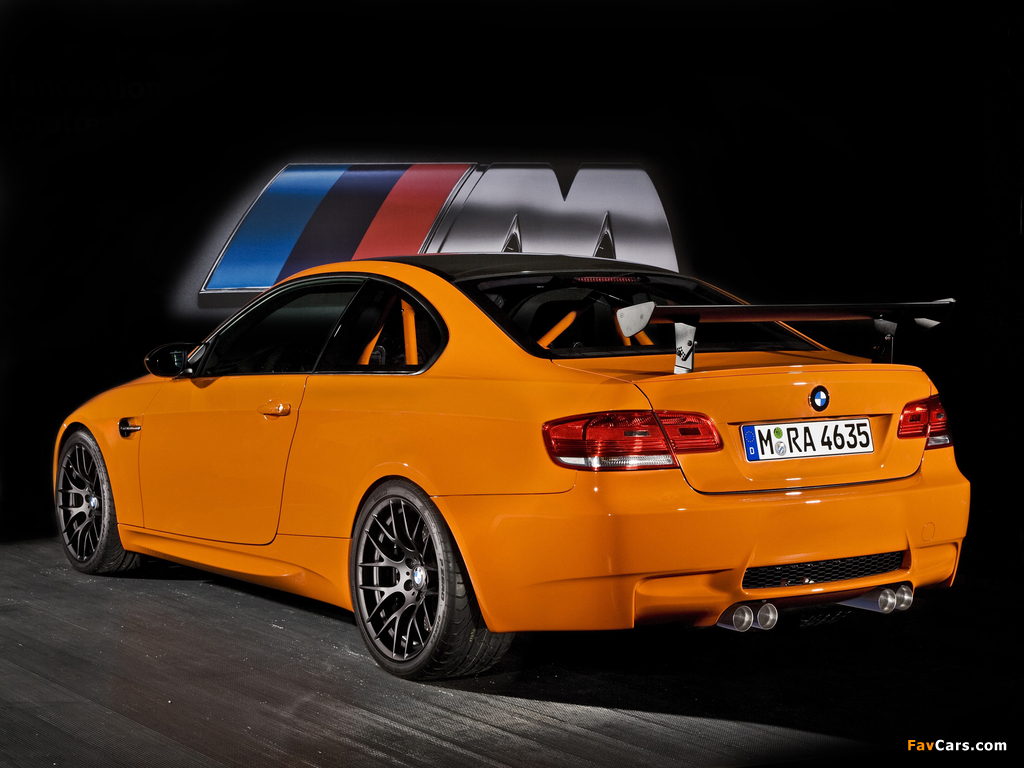 BMW M3 GTS (E92) 2010 pictures (1024 x 768)